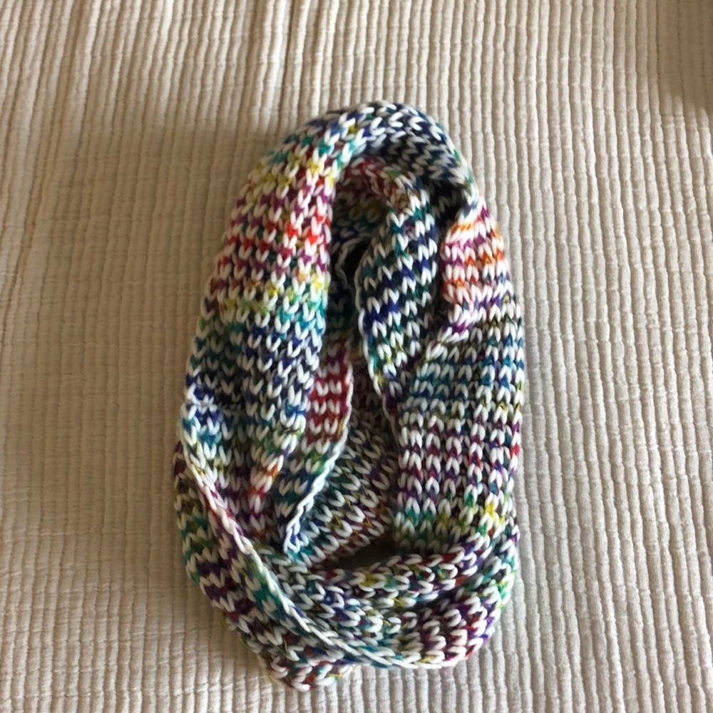Multicolor Knit Scarf